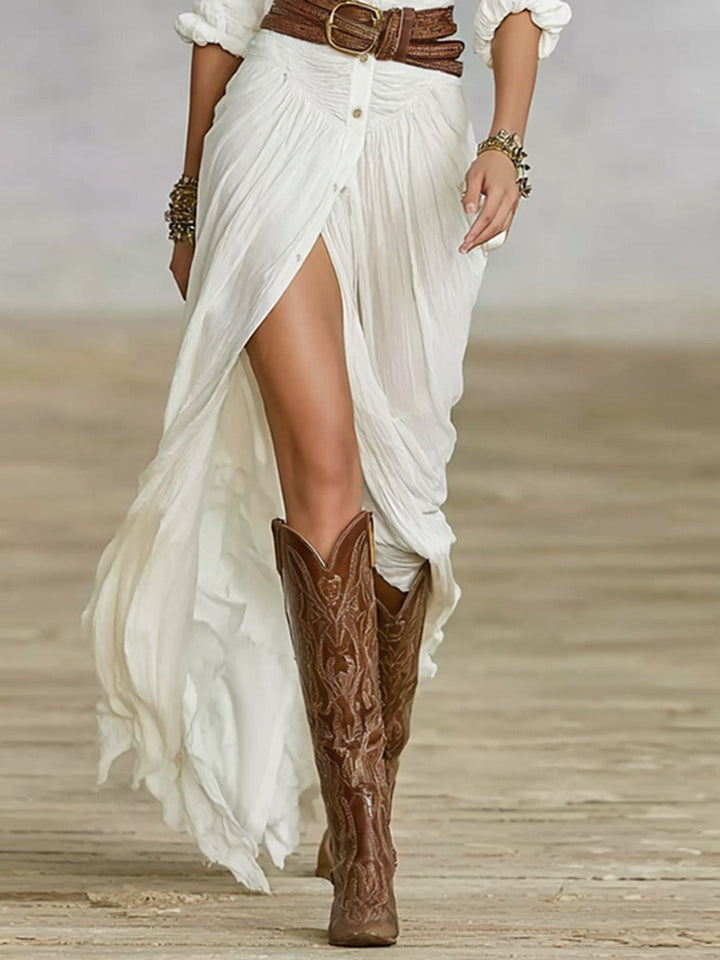 Emmeline™ | Elegant Pleated Dress