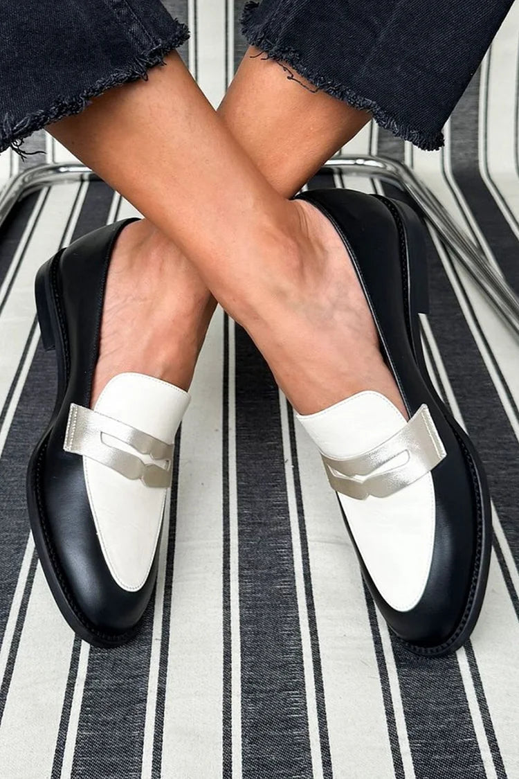 Greer™ | Monochrome Loafers