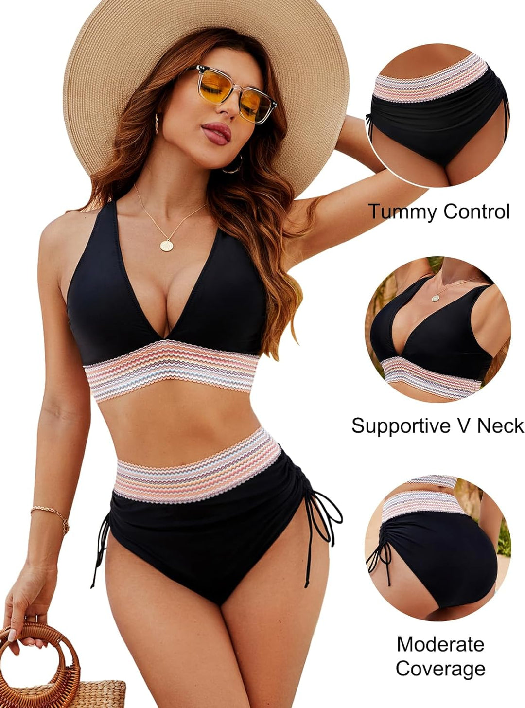 Edna™ | Bikini Set with Tummy Control