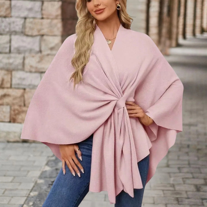 Briana™ | Elegant Draped Poncho