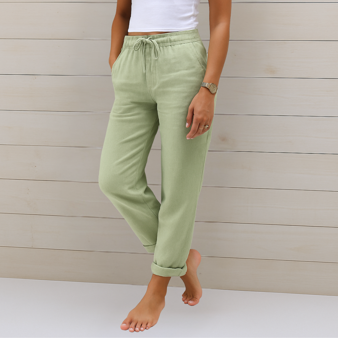 Lori™ | Premium Breathable Pants with Elastic Waist