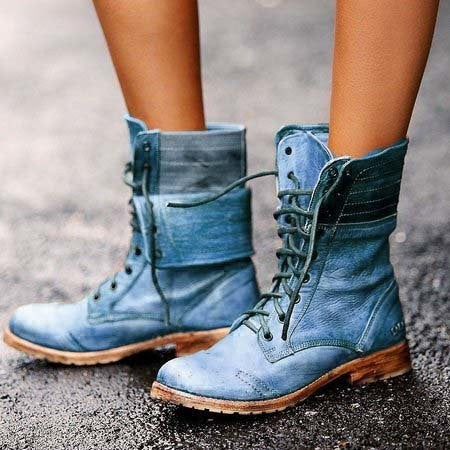 Rowena™ | Women’s Vintage Lace-Up Boots