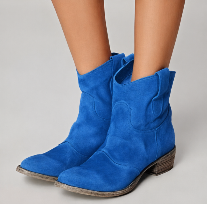 Mari™ | Chic Suede Ankle Boots