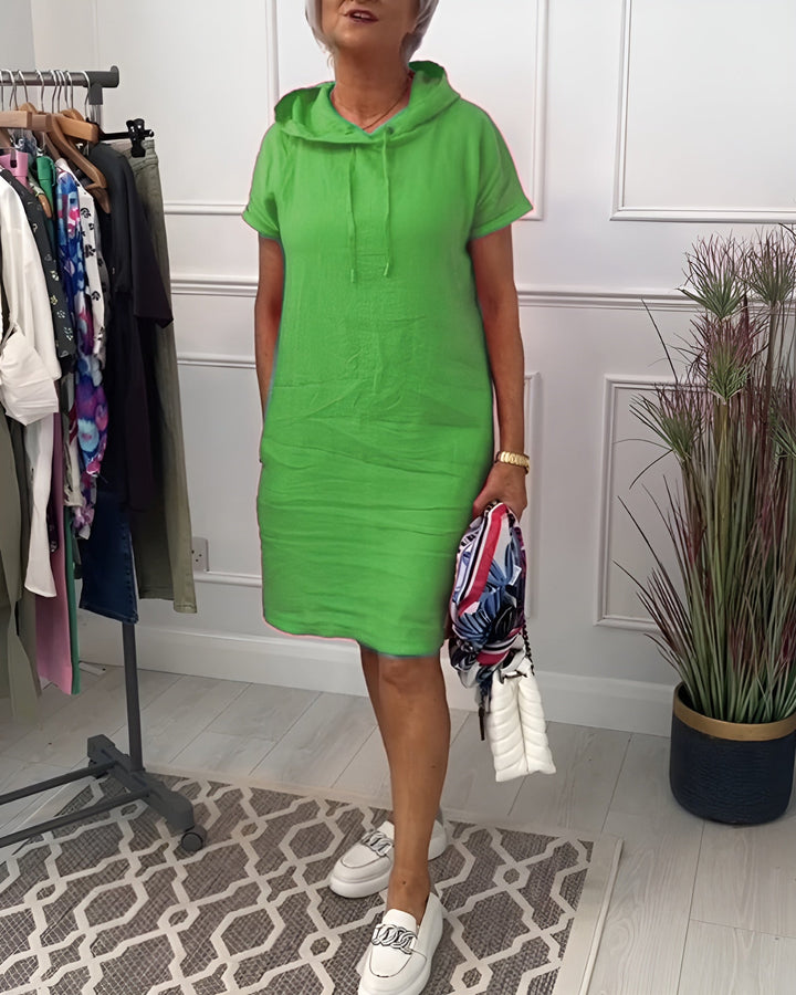Tina™ | Relaxed Hoodie Dress