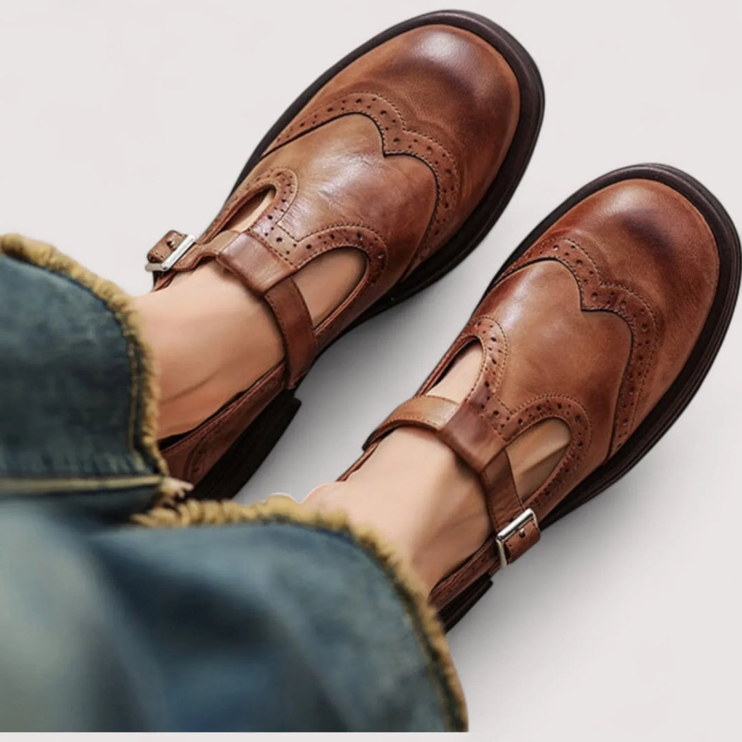 Claudia | Orthopedic Mary Jane Shoes, Brown / 12 Claudia | Orthopedic Mary Jane Shoes, Brown / 12