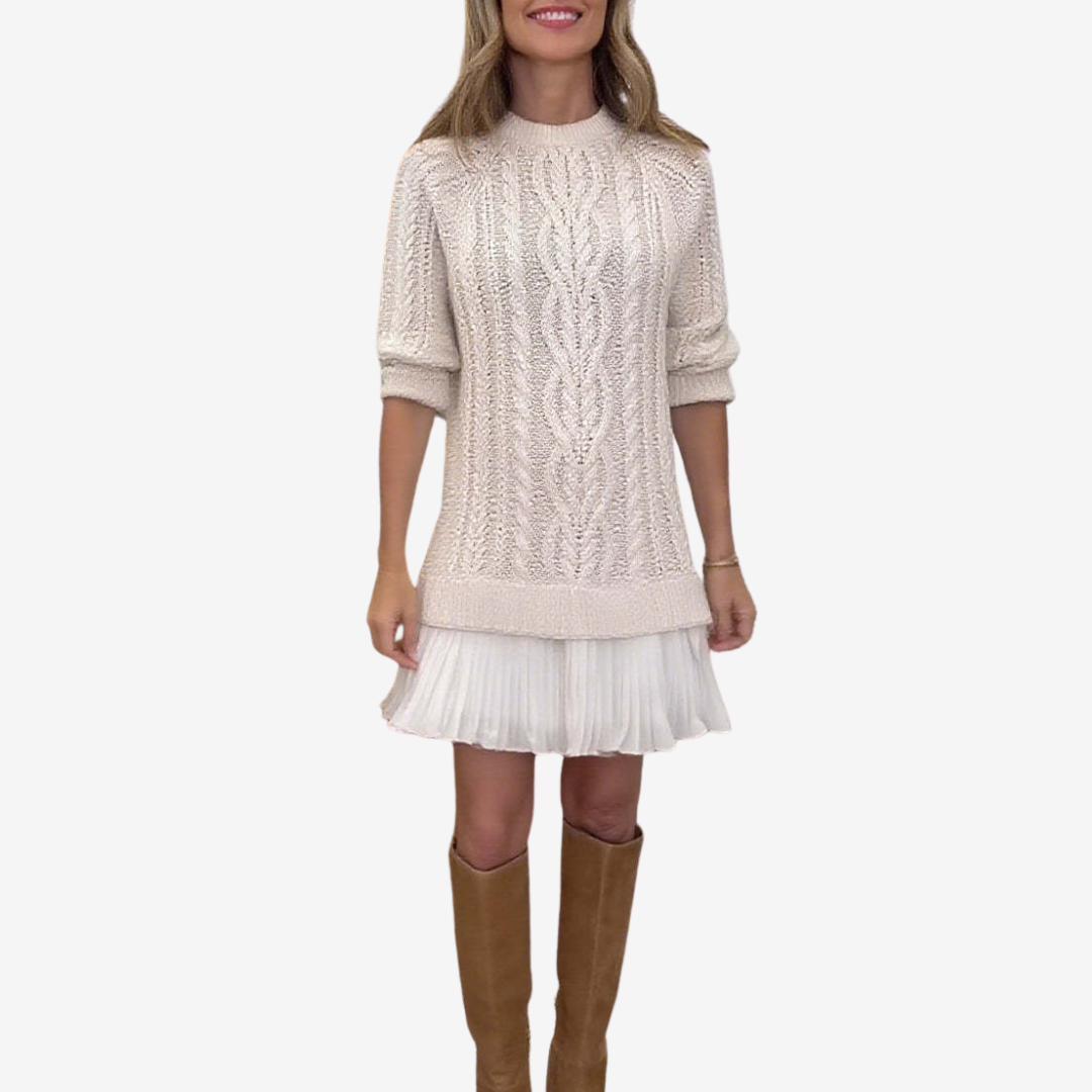 Grace™ | Unique Sweater Dress