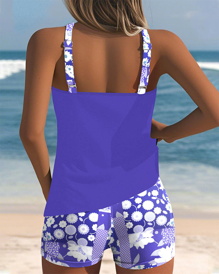 Melanie™ | Two-Piece Swimsuit with Comfortable Fit and Floral Beach Style