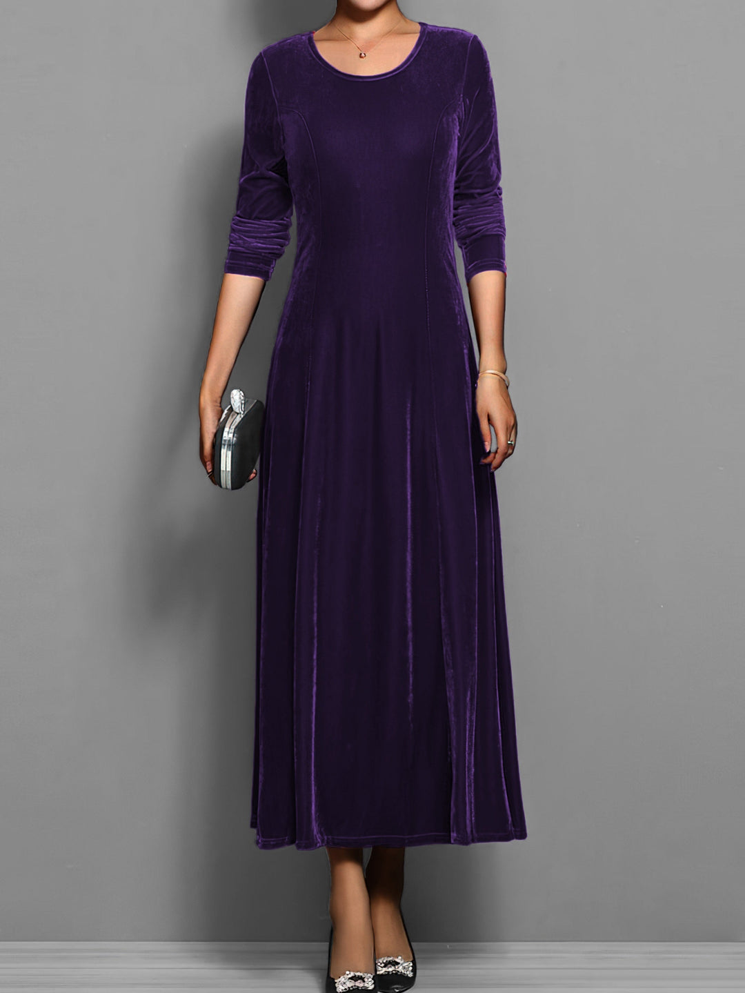 Elizabeth™ | Soft Velvet Dress