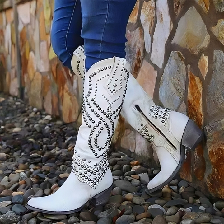 Axela™ | Western Knee-High Boots