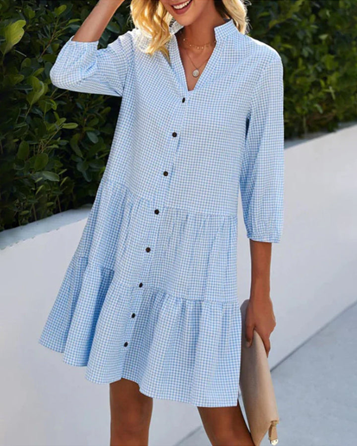 Lorraine™ | Summer Check Dress
