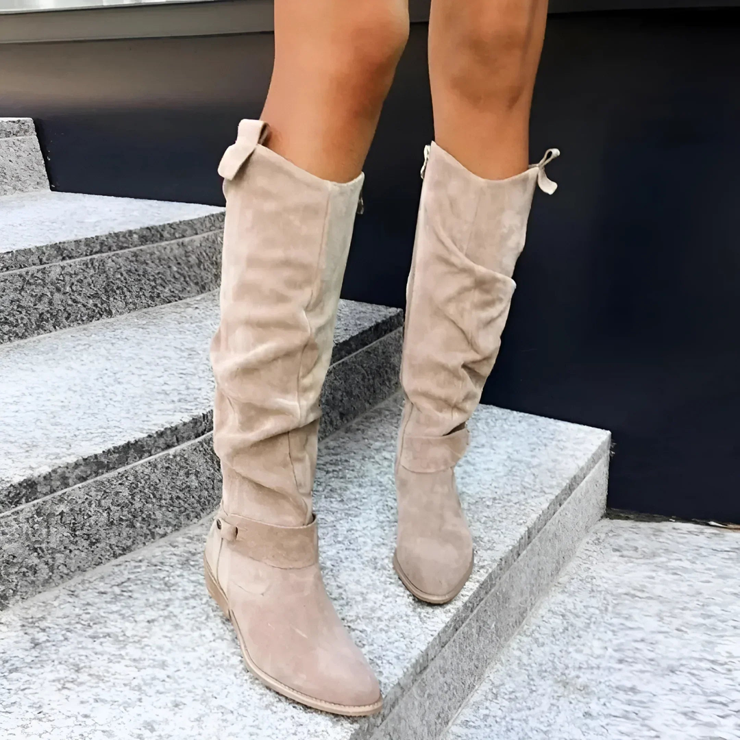 Zes™ | Stylish Suede Knee Boots