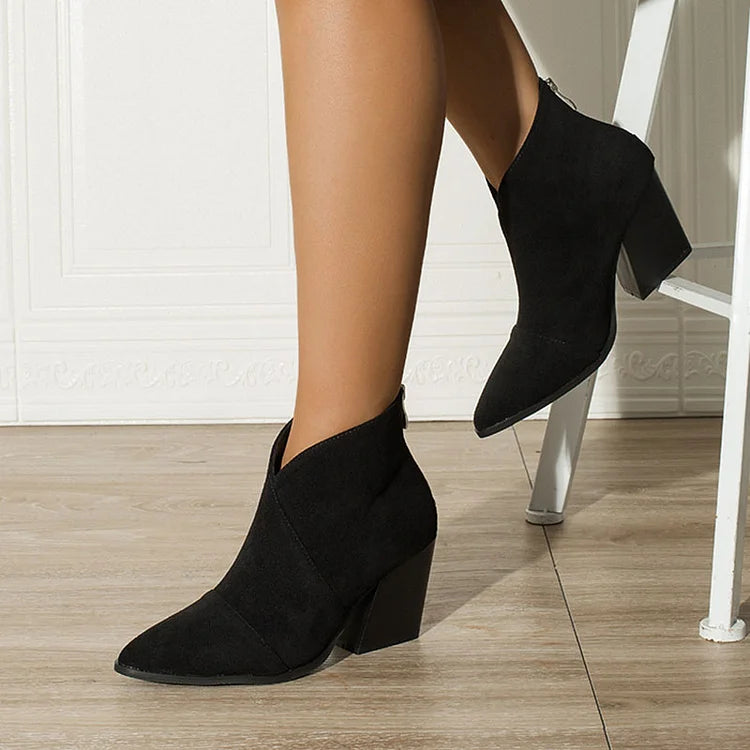 Clementine™ | Pointed Ankle Boots