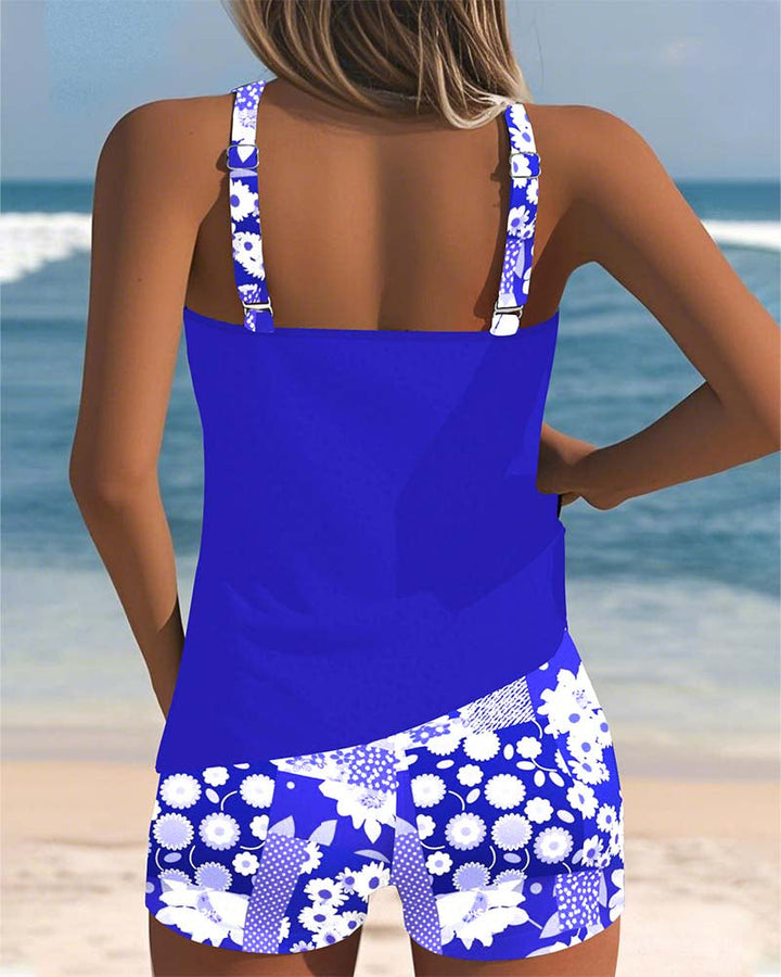 Melanie™ | Two-Piece Swimsuit with Comfortable Fit and Floral Beach Style