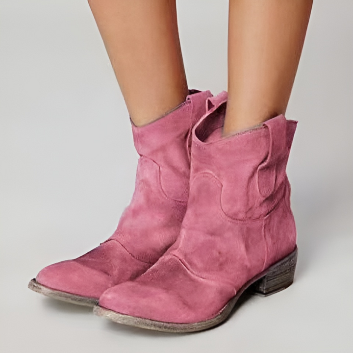 Mari™ | Chic Suede Ankle Boots