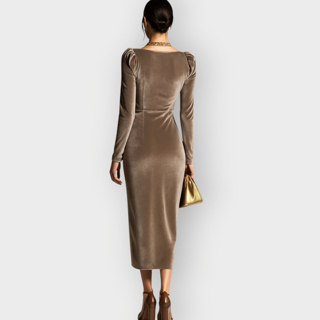 Charis™ | Elegance Midi Dress