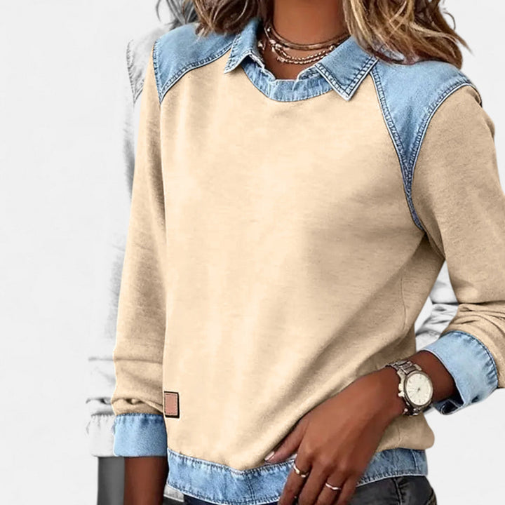 Regina™ | Trendy Long Sleeve Sweater