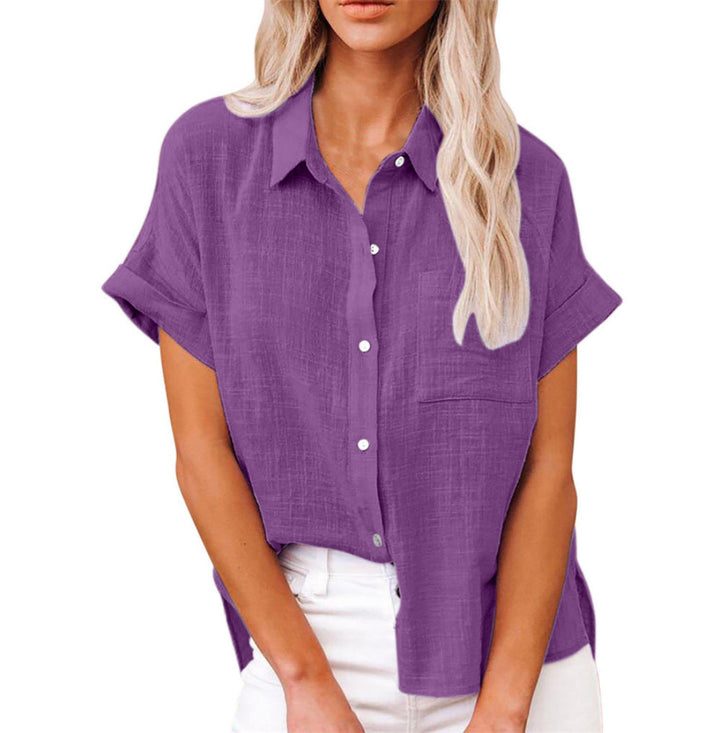 Claudia™ | Lightweight Shirt with Front Pocket
