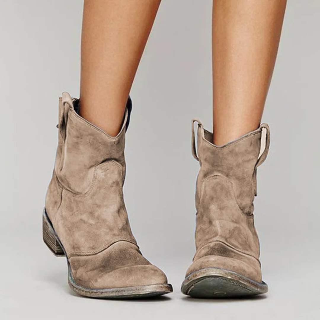 Mari™ | Chic Suede Ankle Boots