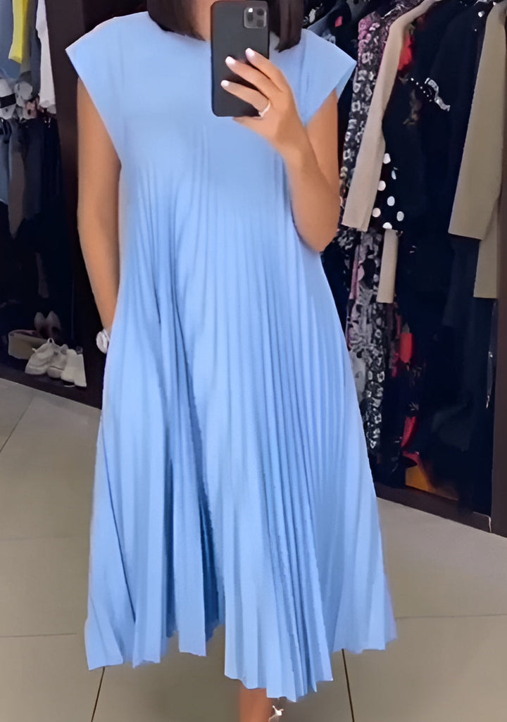 Valentina | Women's Pleated Elegant Dress Evening