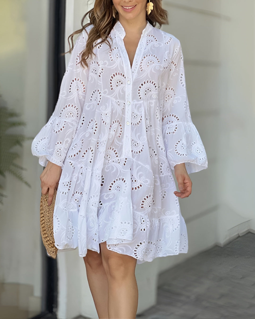 Haven | Women's Tummy Control Flowy Draped Dress Casual Summer