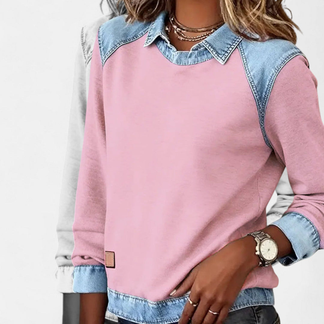 Regina™ | Trendy Long Sleeve Sweater