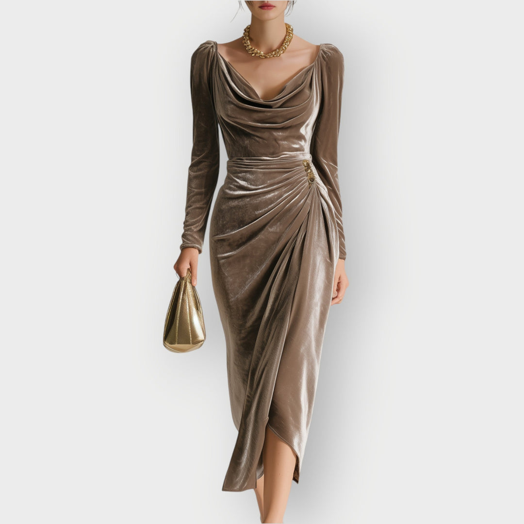 Charis™ | Elegance Midi Dress