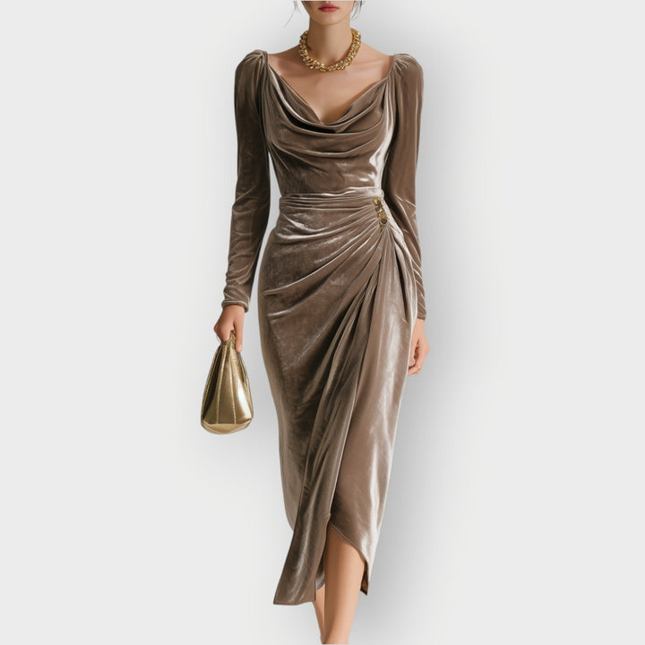 Charis™ | Elegance Midi Dress