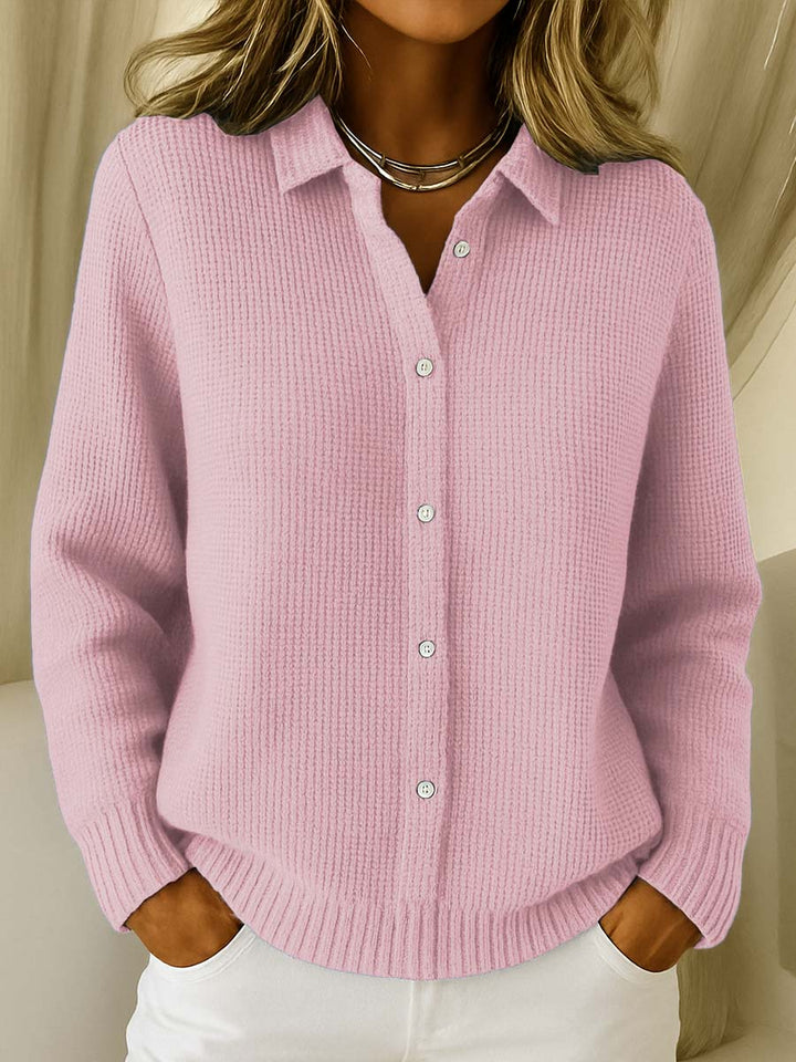 Adrianna™ | Classic Knit Button Cardigan