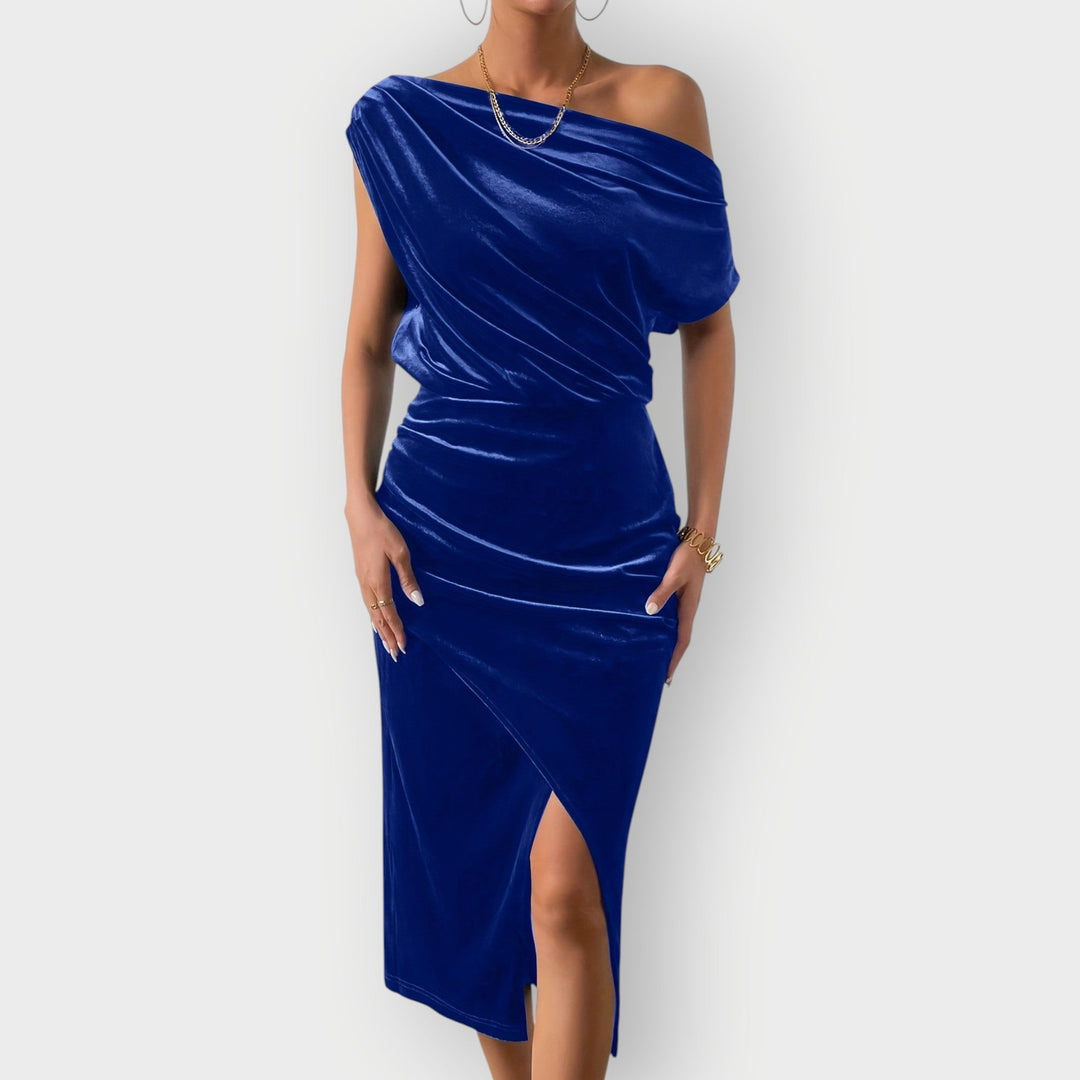 Carrie™ | Off-Shoulder Midi Dress