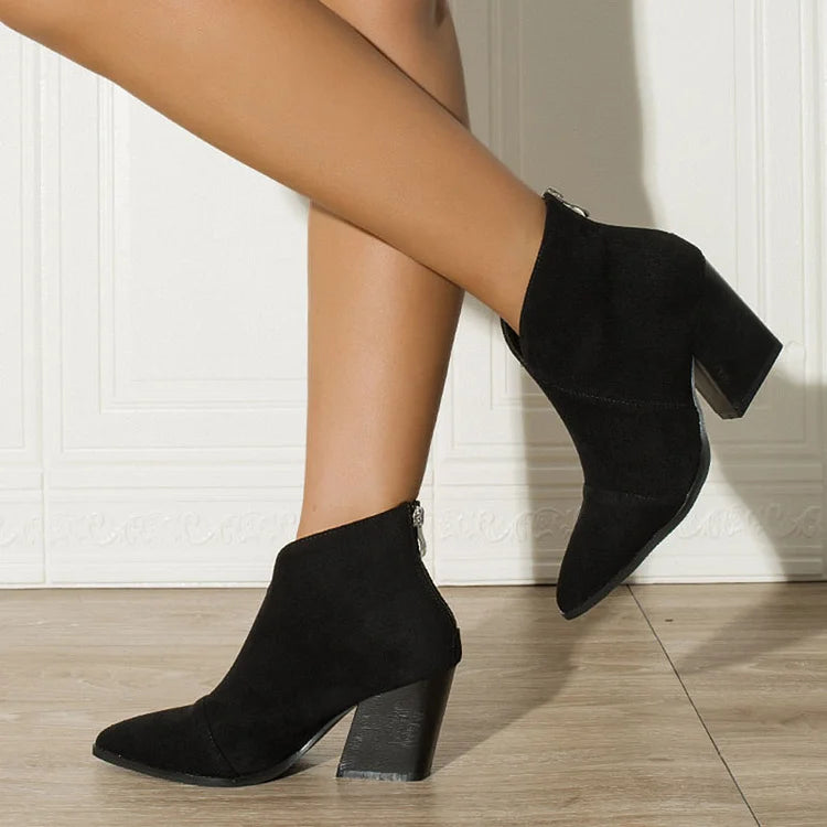 Clementine™ | Pointed Ankle Boots