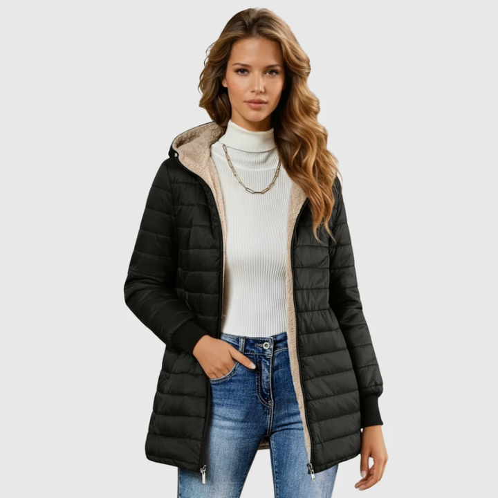 Geraldine™ | Sherpa-Lined Winter Coat