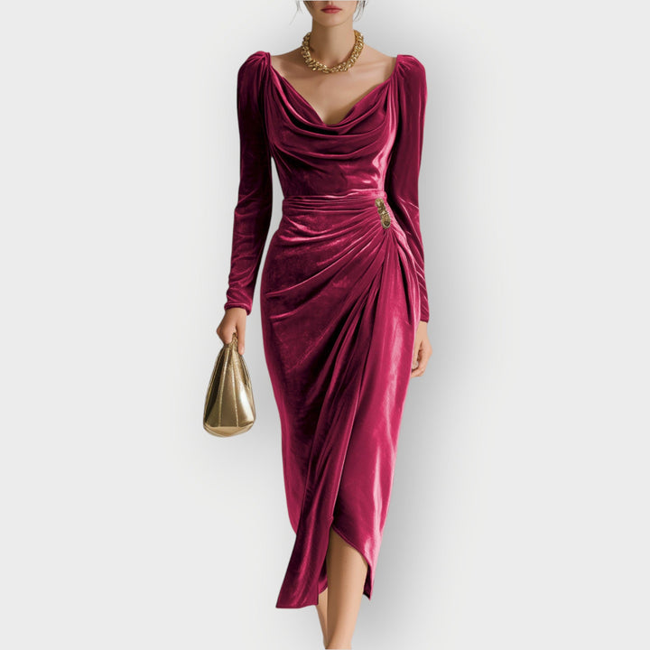 Charis™ | Elegance Midi Dress