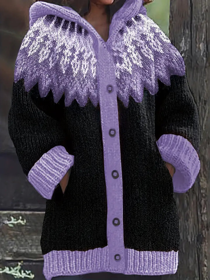 Adeline™ | Casual Hooded Cardigan