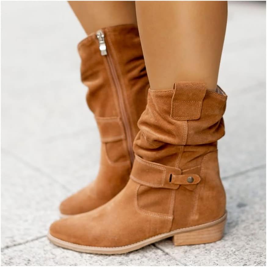 Zes™ | Stylish Suede Knee Boots