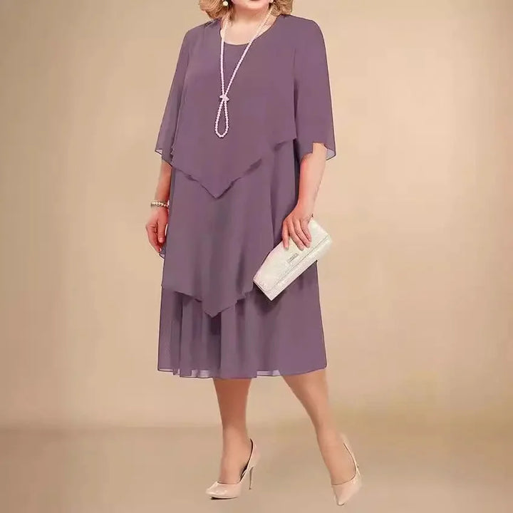 Ellen™ | Elegant Chiffon Dress