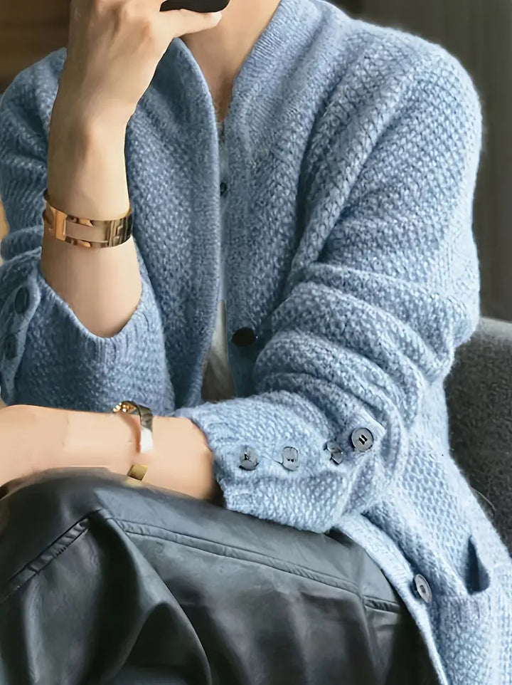 Emma™ | Elegant Cardigan With Buttons