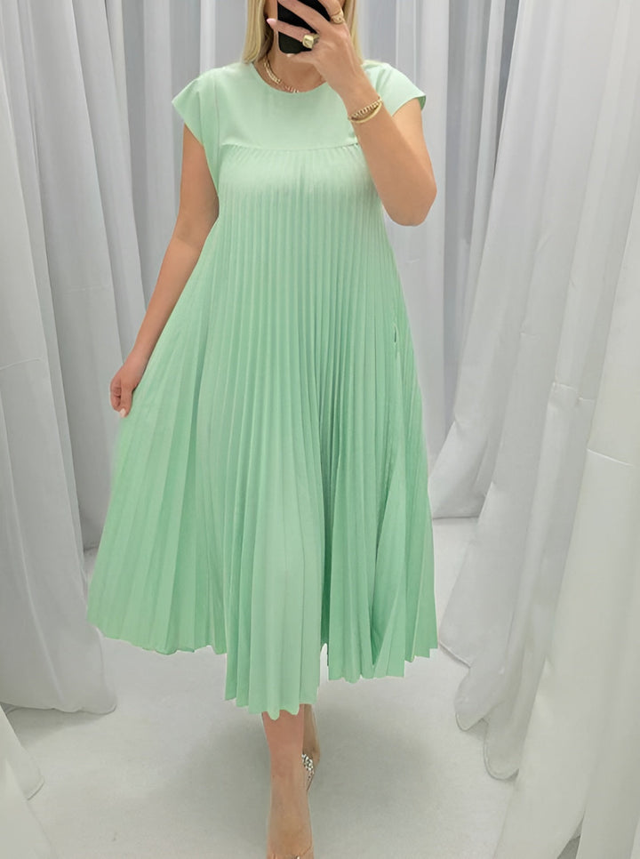 Valentina | Women's Pleated Elegant Dress Evening