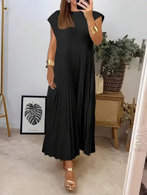 Valentina | Women's Pleated Elegant Dress Evening