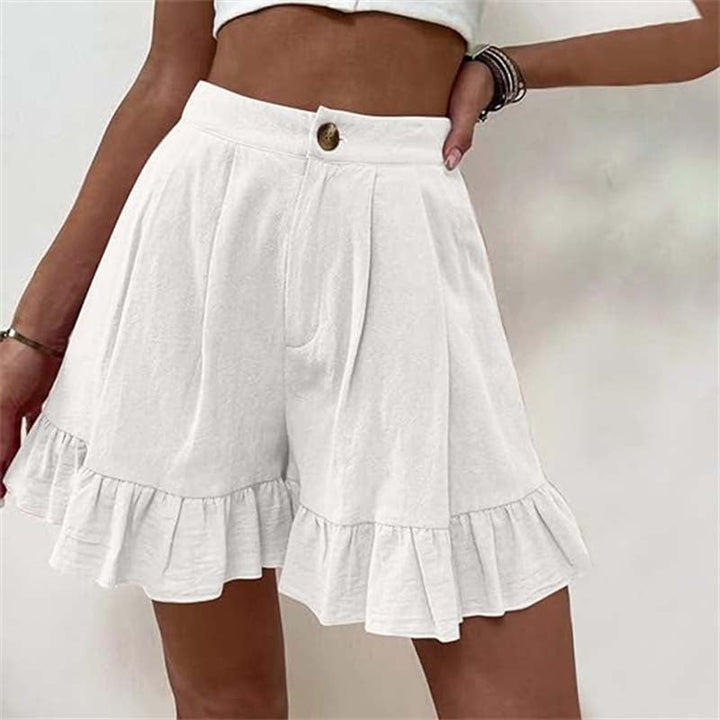 Donna™ | Breezy Ruffle Hem Shorts