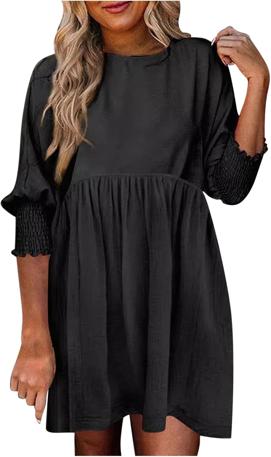 Evelyn™ | Ruched Summer Day Dress