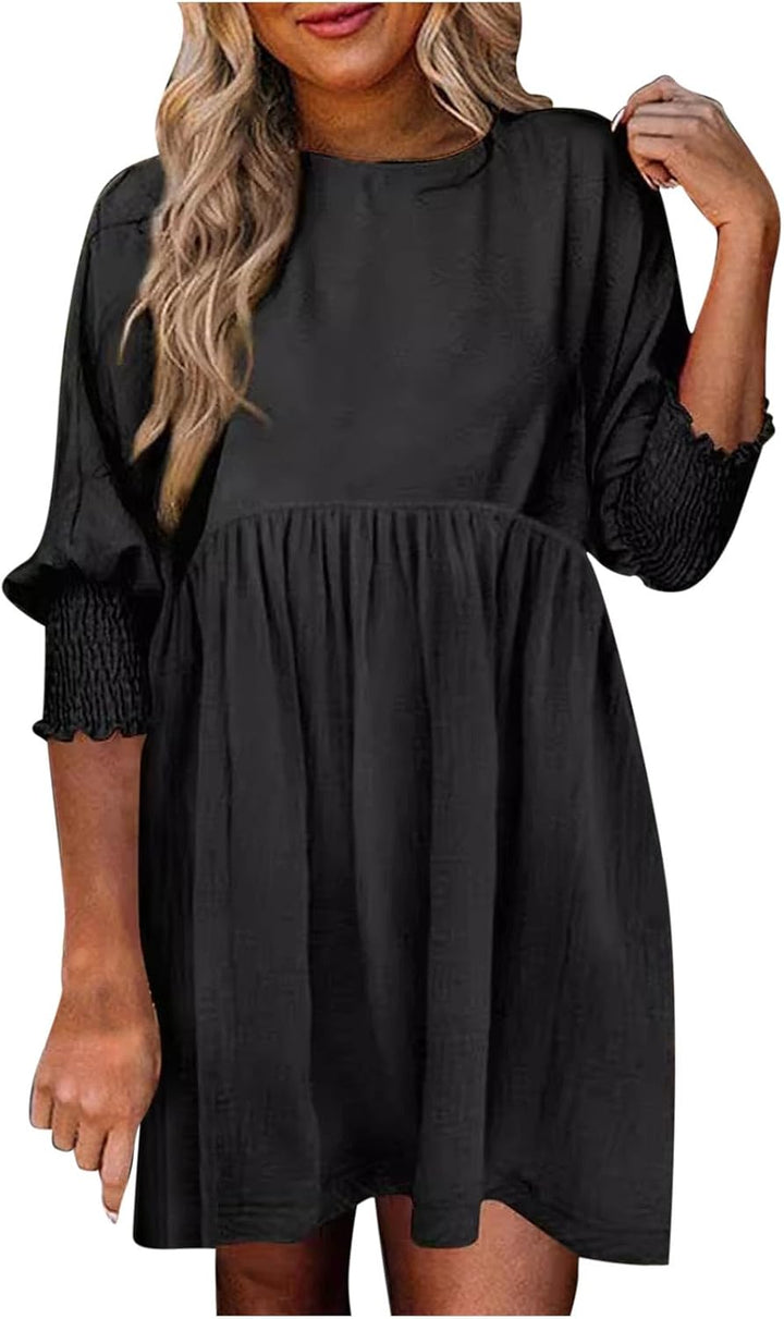 Evelyn™ | Ruched Summer Day Dress