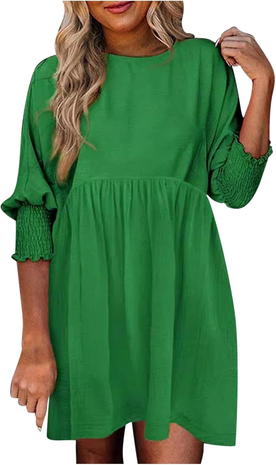 Evelyn™ | Ruched Summer Day Dress