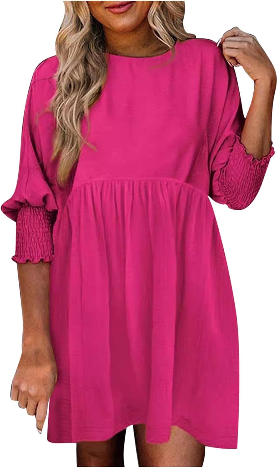 Evelyn™ | Ruched Summer Day Dress