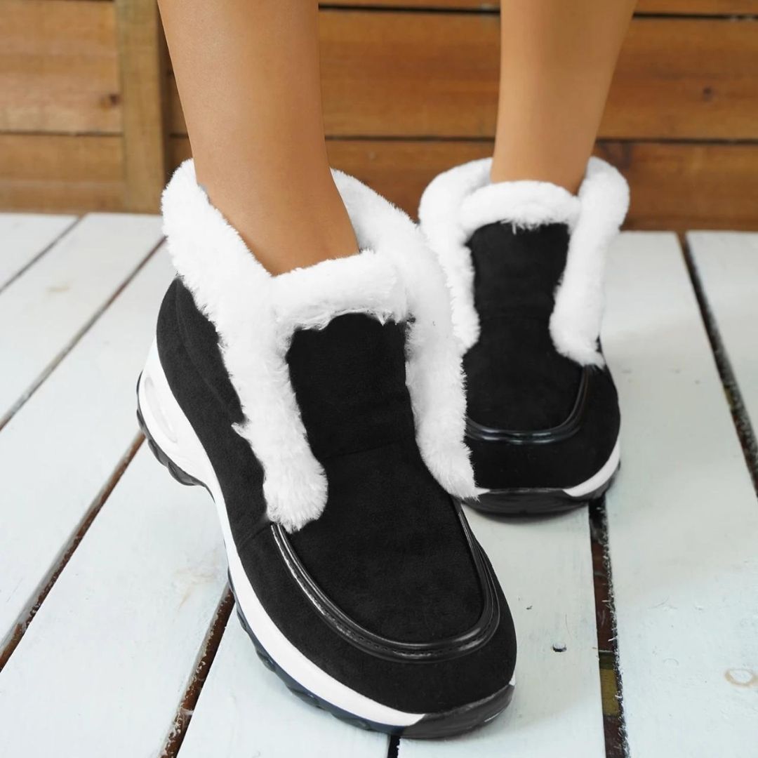 Vegan™ | Leather Casual Ankle Boots