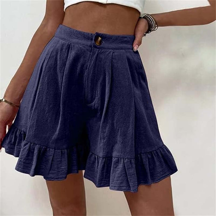 Donna™ | Breezy Ruffle Hem Shorts