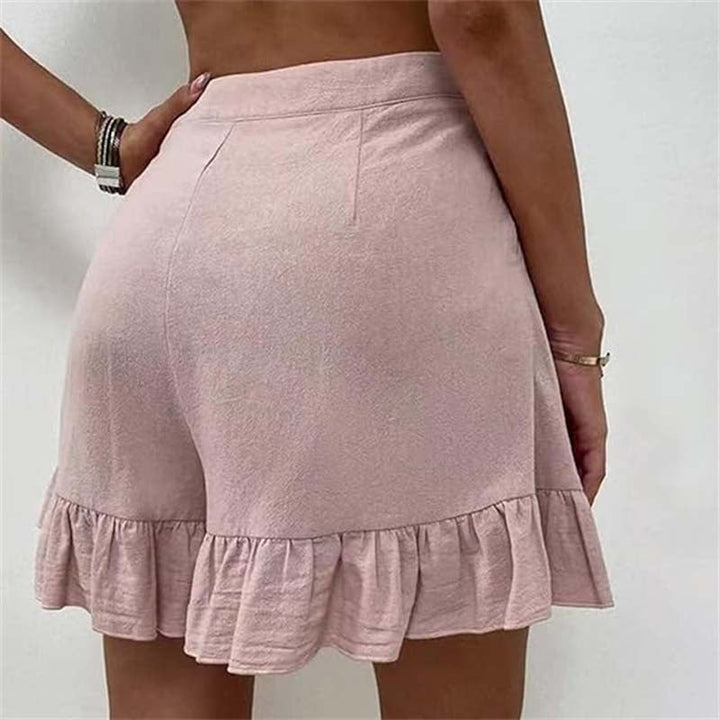 Donna™ | Breezy Ruffle Hem Shorts