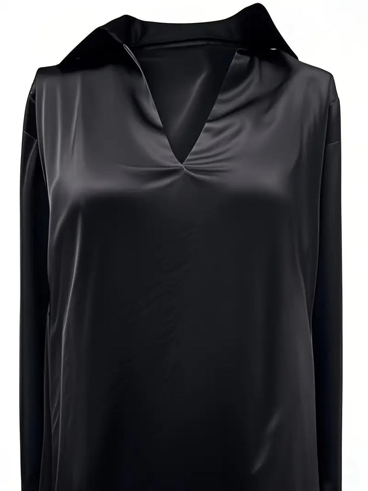 Eva™ | Premium V-Neck Blouse