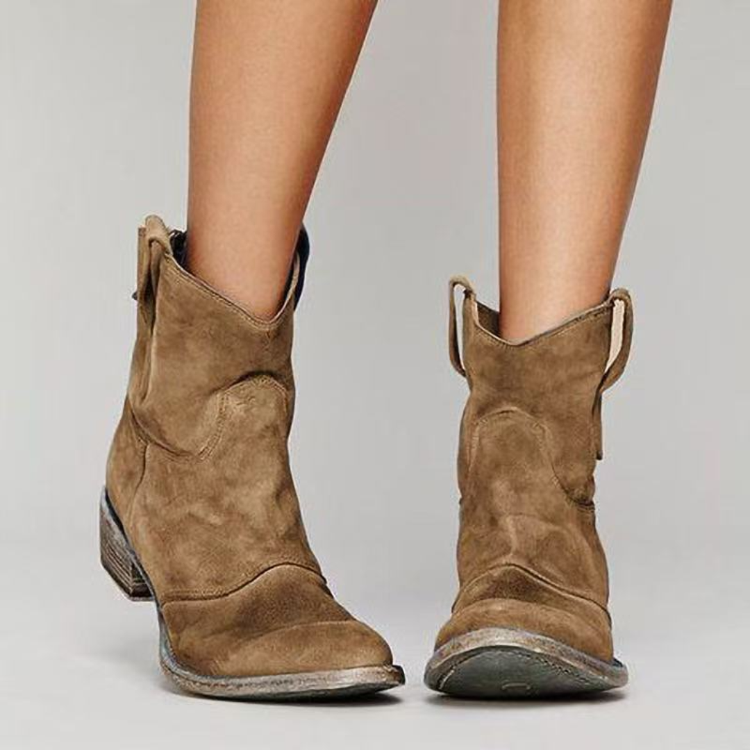 Mari™ | Chic Suede Ankle Boots