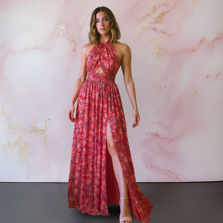 Cora™ | Elegant Floral Maxi Dress
