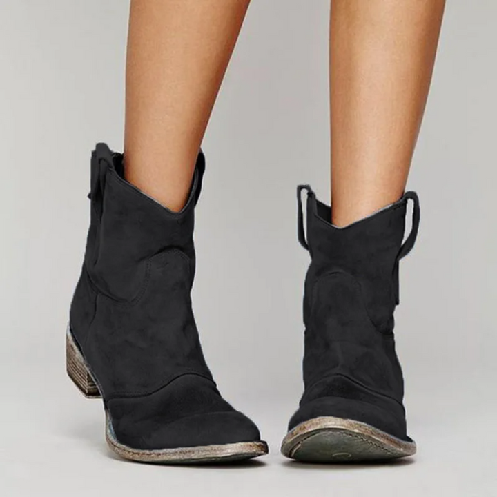 Mari™ | Chic Suede Ankle Boots